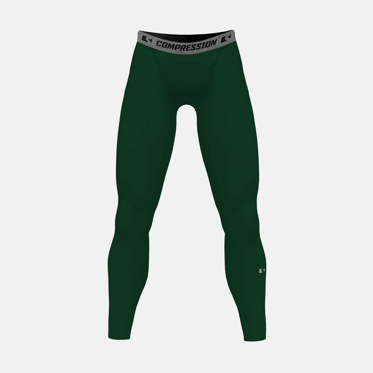 Hue Dark Green Solid compression tights / leggings – timur-test-store