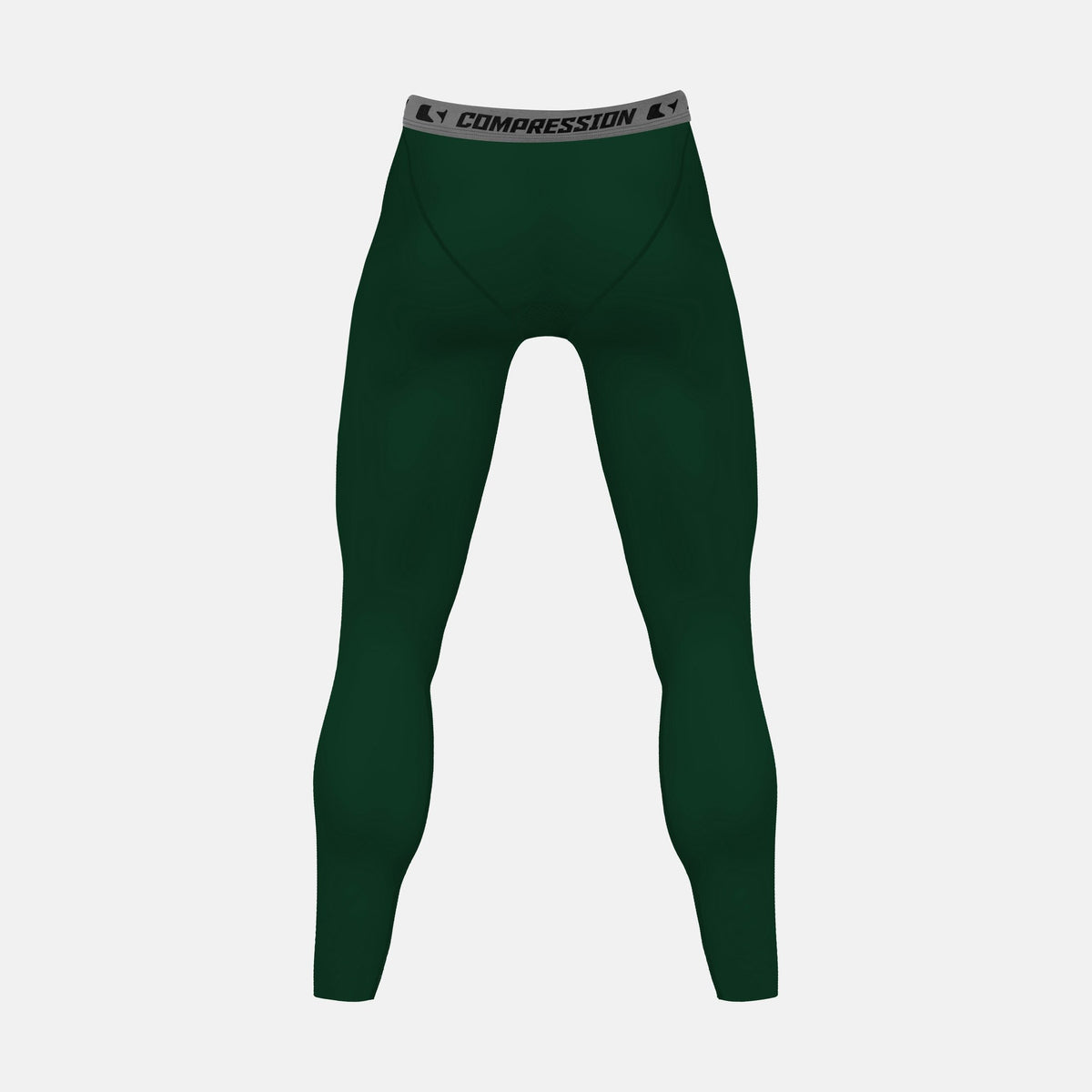 Hue Dark Green Solid compression tights / leggings – timur-test-store