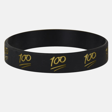 100 Emoji wristband