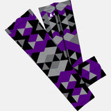 Trigons Purple and Gray Arm Sleeve