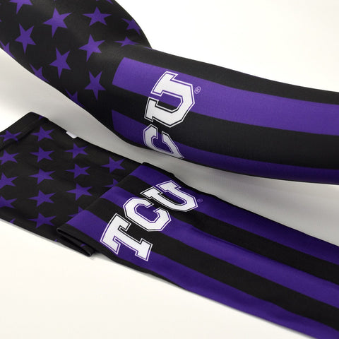 Texas Christian University Flag Arm Sleeve