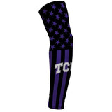 Texas Christian University Flag Arm Sleeve