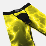 Electric Yellow Compression 3/4 tights / leggings