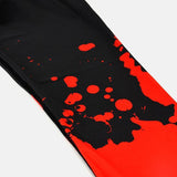 Red and Black Mamba Compression 3/4 tights / leggings
