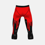 Red Sauce Compression 3/4 tights / leggings