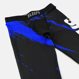 Sleefs Savage Blue Compression 3/4 tights / leggings