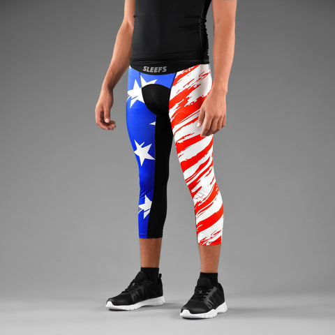 Tryton USA compression 3/4 tights / leggings
