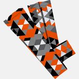 Trigons Orange and Gray Arm Sleeve