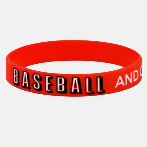 Baseball and Chill Wristband