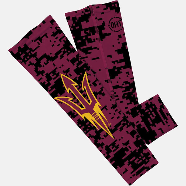 Arizona State University Pixel Camo Arm Sleeve – timur-test-store