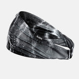 Black Rain Double-sided Wide Headband