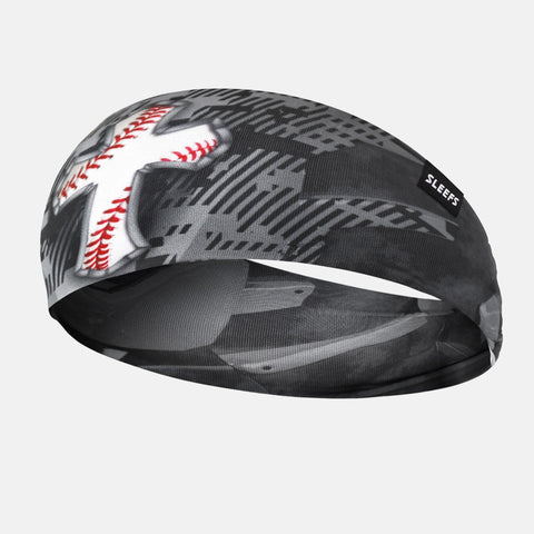 Baseball Cross Double-sided Wide Headband