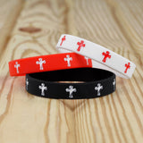 Baseball Cross Wristband