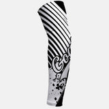 Baseball Goat Black and White Arm Sleeve