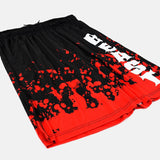 Beast Red and Black Shorts