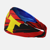Beast Monster Blue Double-sided Wide Headband