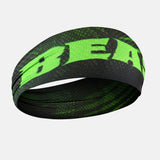 Beast Black Double-sided Wide Headband