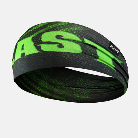 Beast Black Double-sided Wide Headband