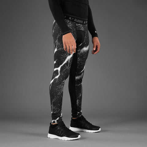 Black Rain compression tights / leggings