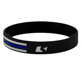 Tactical Thin Blue Line Wristband