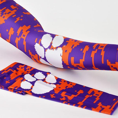 Clemson University Digital Camo Arm Sleeve