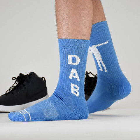 DAB Blue Soft Socks