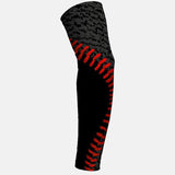 Baseball Black in black  arm sleeve