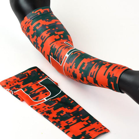 University of Miami Camo Arm sleeve