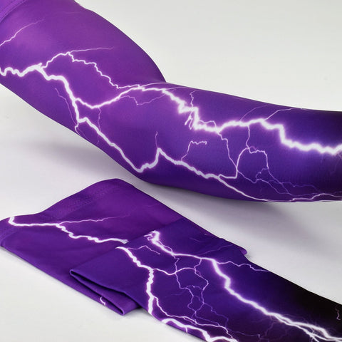 Purple Lightning Arm Sleeve