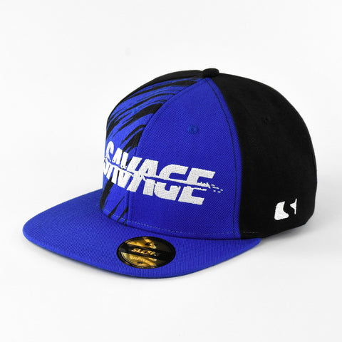 Sleefs Savage Blue Snapback Hat