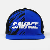 Sleefs Savage Blue Snapback Hat