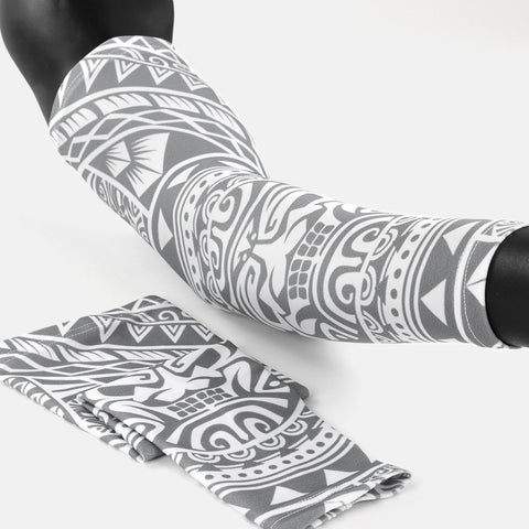 Oceanic Warrior Gray Arm Sleeve