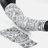 Oceanic Warrior Gray Kids Arm Sleeve