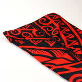 Oceanic Warrior Red Black Arm Sleeve