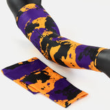 Corrosive Purple Black Yellow Arm Sleeve