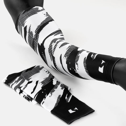 Tryton Ultra Black White Arm Sleeve