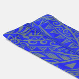 Oceanic Warrior Gray Blue Kids Arm Sleeve