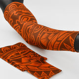 Oceanic Warrior Orange Kids Arm Sleeve