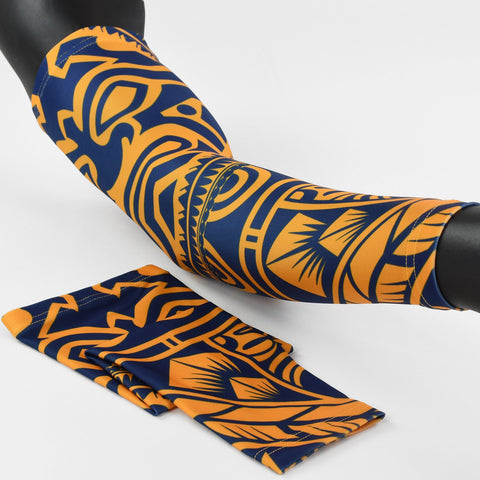 Oceanic Warrior Yellow Navy Arm Sleeve