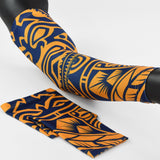 Oceanic Warrior Yellow Navy Kids Arm Sleeve