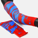 Tryton Ultra Blue Red Arm Sleeve