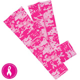 Sleefs BCA Pink Ribbon Digital camo pink ribbon Arm Sleeve