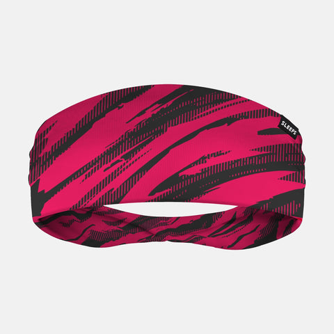 Tryton Ultra Metal Pink Double-sided Wide Headband