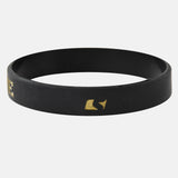 EL JEFE Black and Gold Wristband