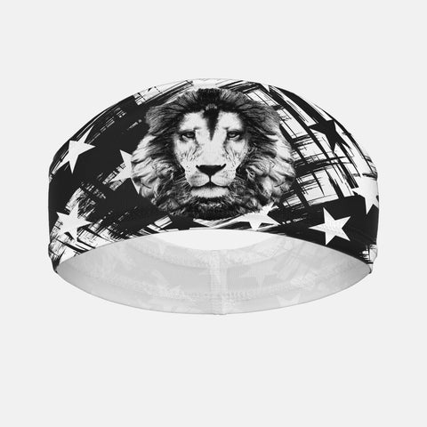 Stars with White Lion Skull Wrap