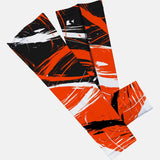 Fury Orange-Red Black and White arm sleeve