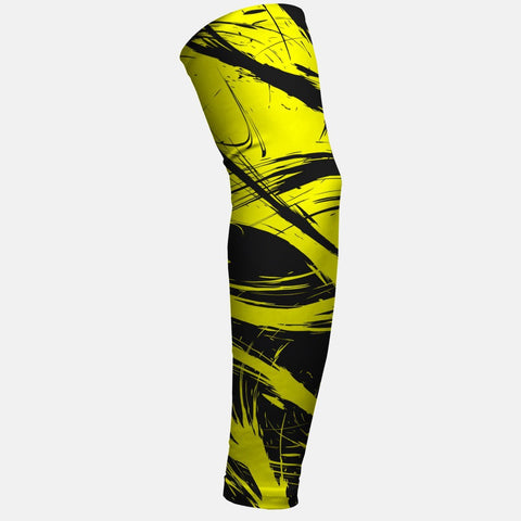 Fury Yellow and Black Arm Sleeve