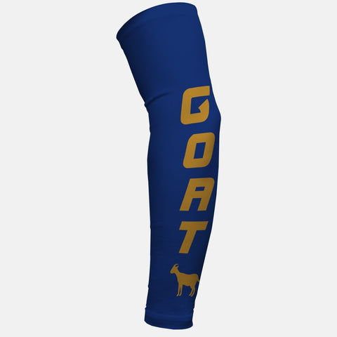 G.O.A.T Navy and Gold arm sleeve