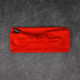 G.O.A.T Red and White Double-sided Wide Headband