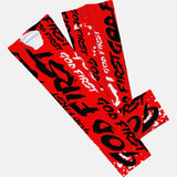 God First Red Arm Sleeve